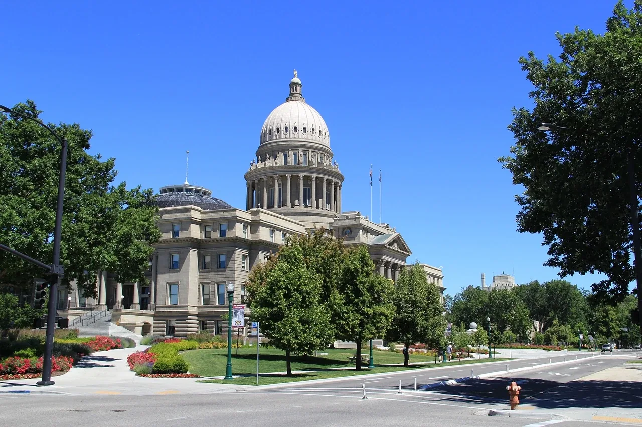 The Idaho State Capitol in Boise.
