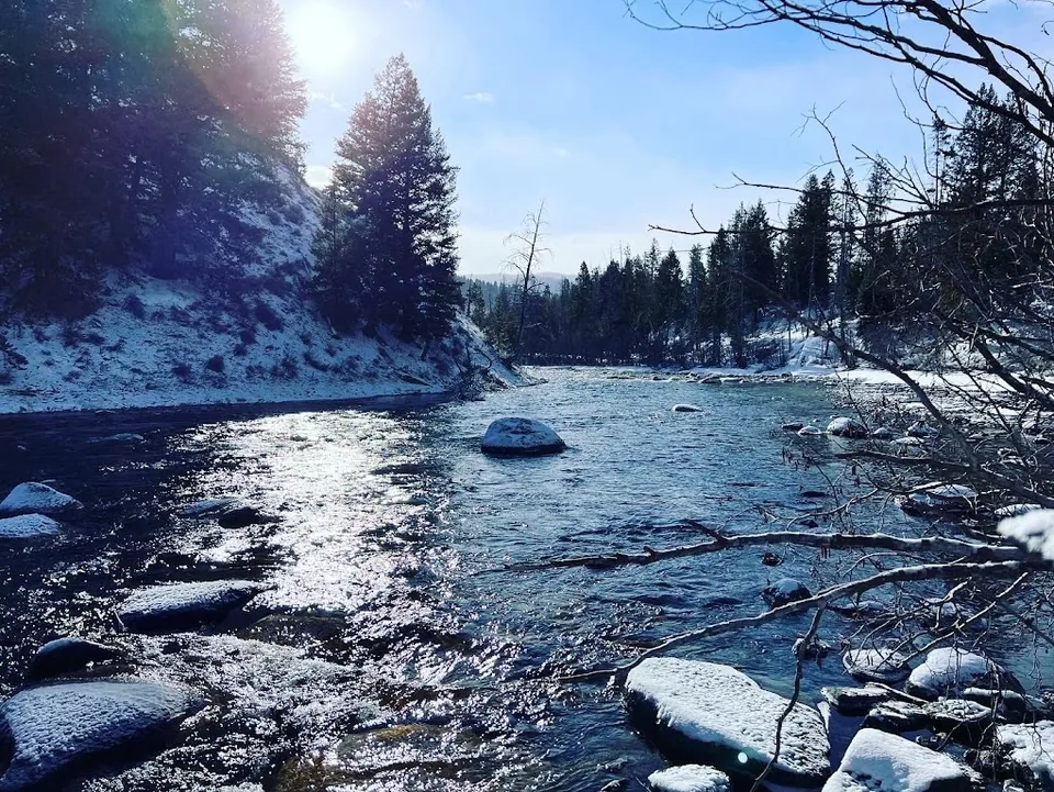 The Salmon River near Stanley.